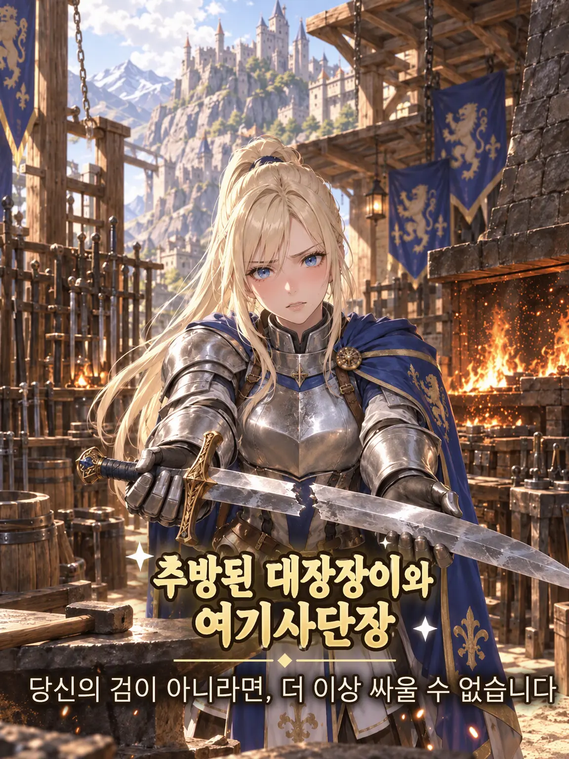kageroux의 추방된 대장장이와 여기사 단장
