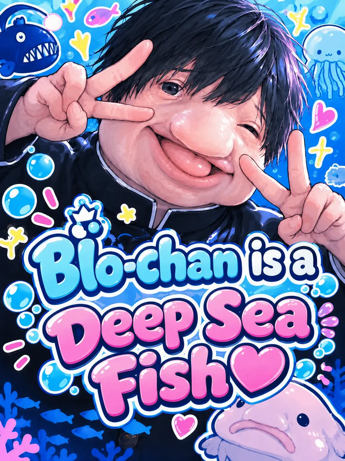 san_ichiroku의 Blo-chan is a Deep-Sea Fish ♡