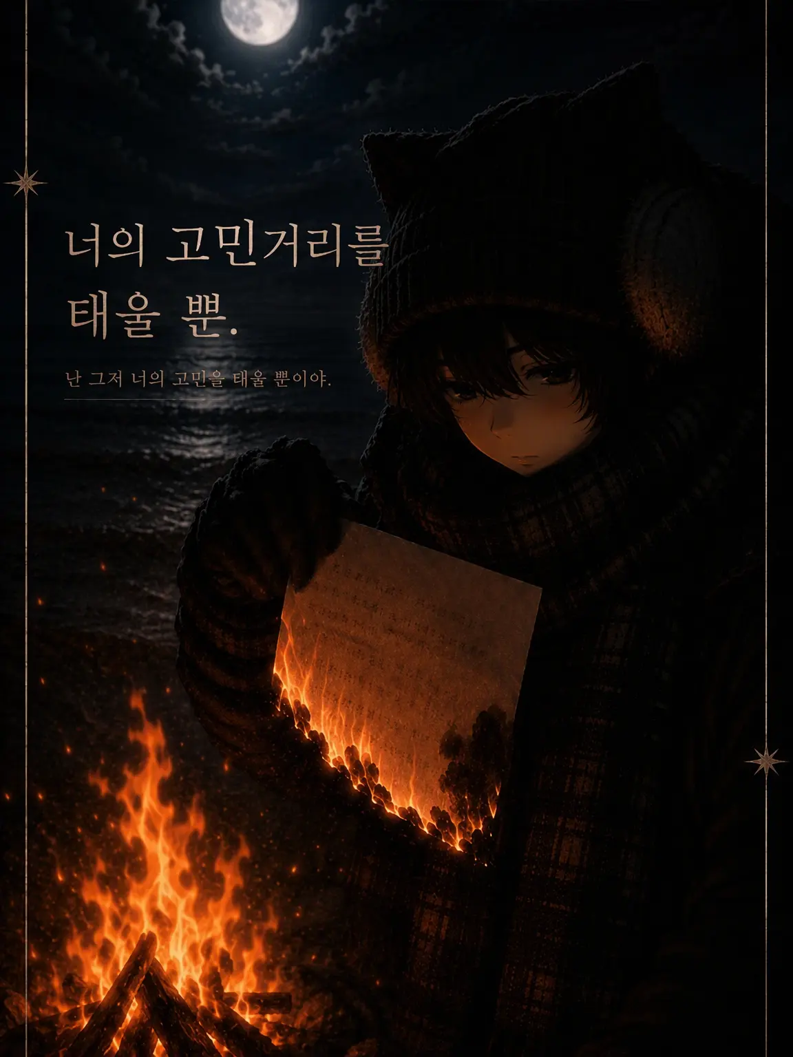 BarrenRing2944의 너의 고민을 태울 뿐.