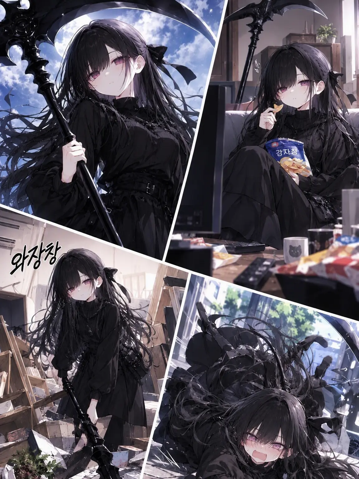 Utachan_bisyojo-Otaku의 『사신인데, 너무 덜렁거린다.』