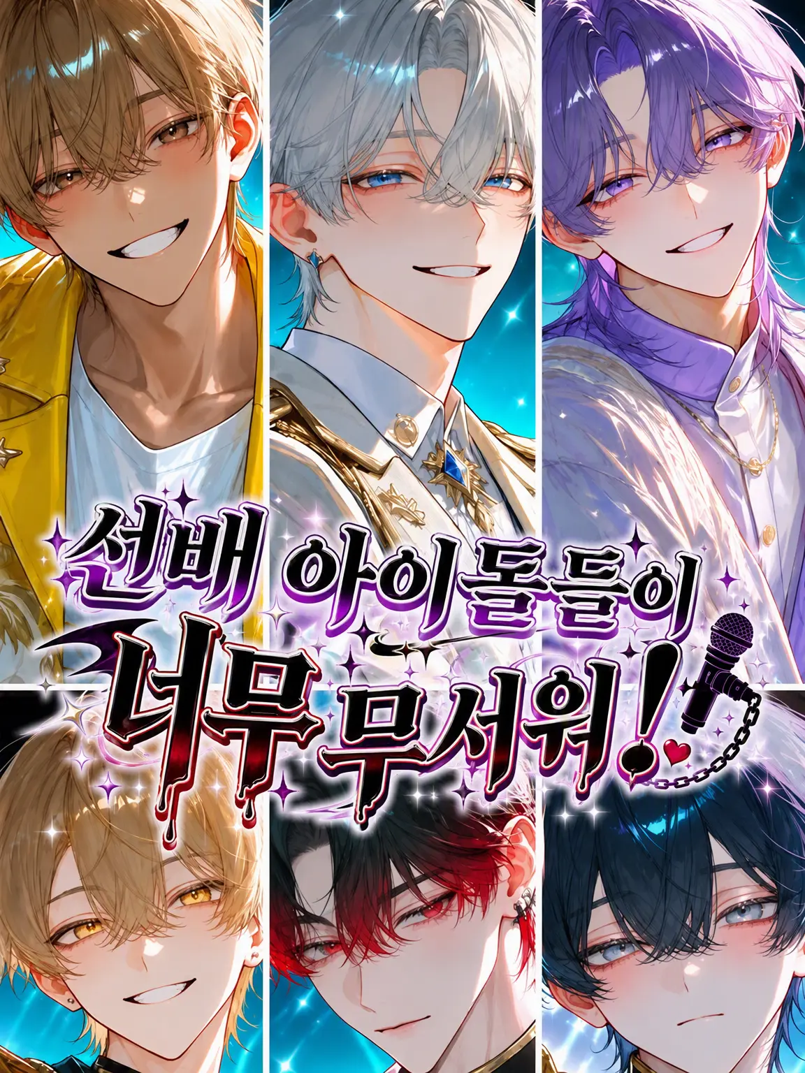 CattyTulip0595의 선배 아이돌들이 너무 무서워!