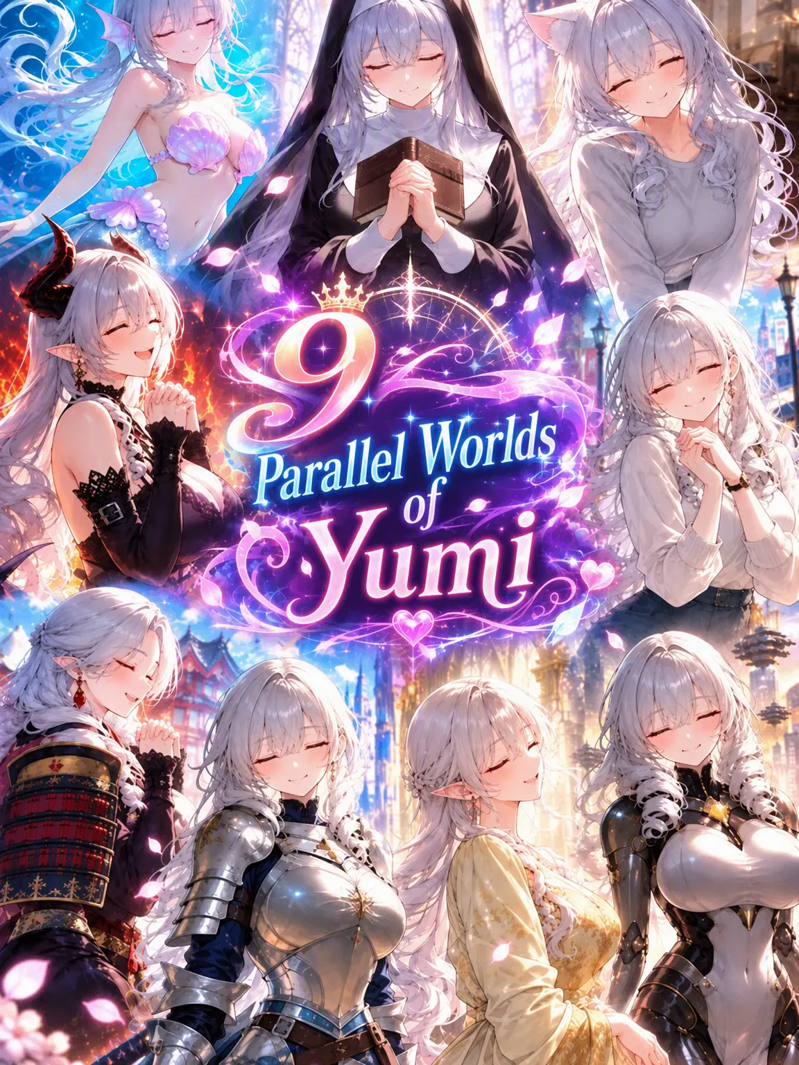 kryth_20의 9 Yumis from Parallel Worlds