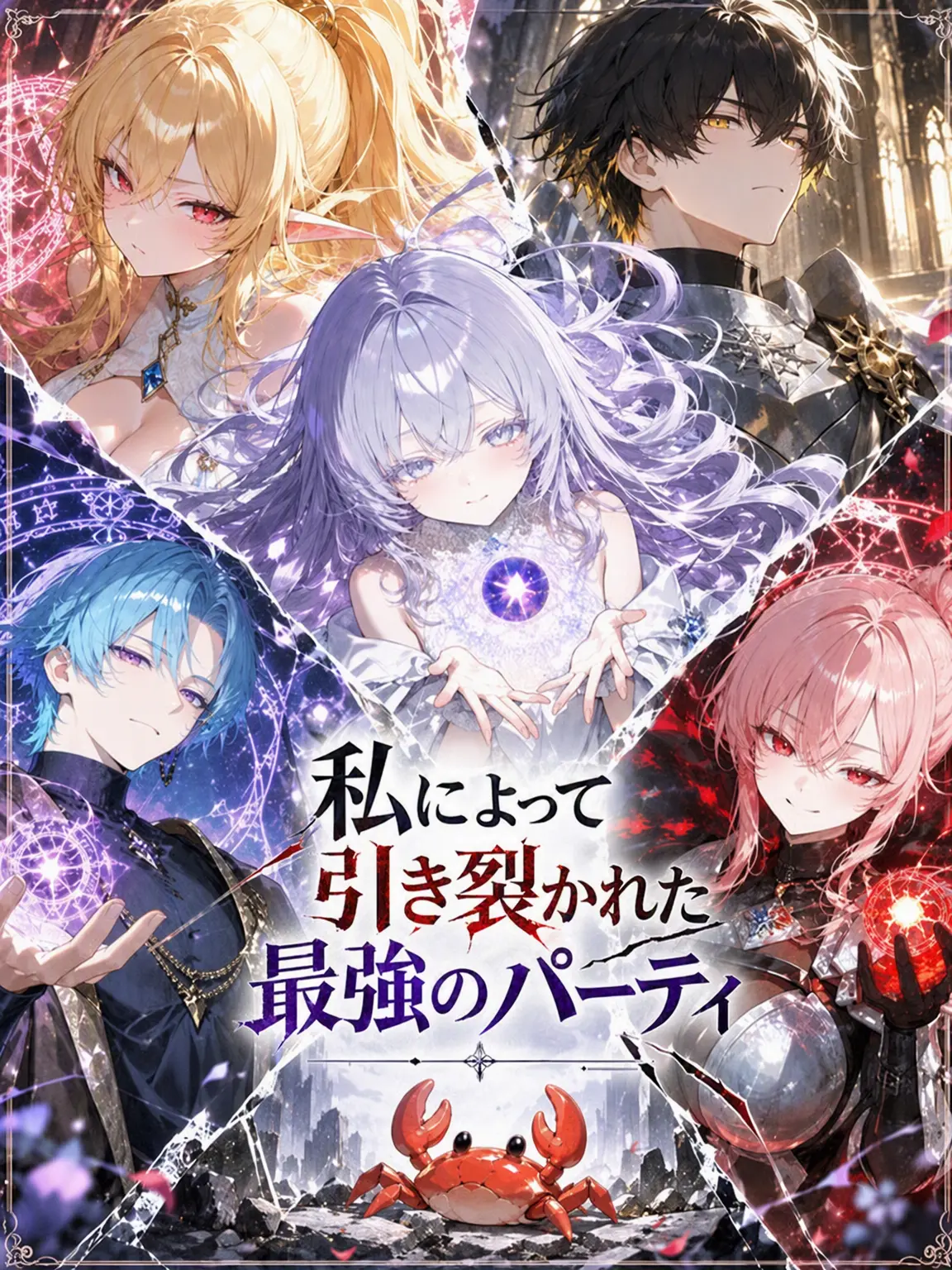 VividGrape2172의 私によって引き裂かれた最強のパーティ
