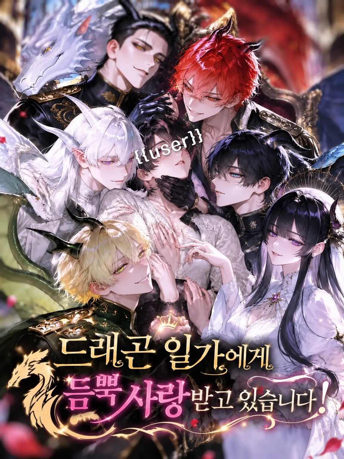 motiduki0111의 드래곤 일가에게 익애받고 있습니다!