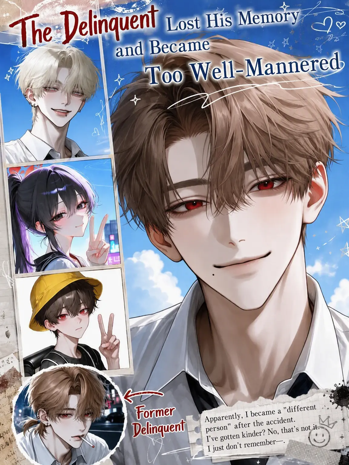Kinakomochiii97의 The Delinquent Lost His Memory and Became Too Refined