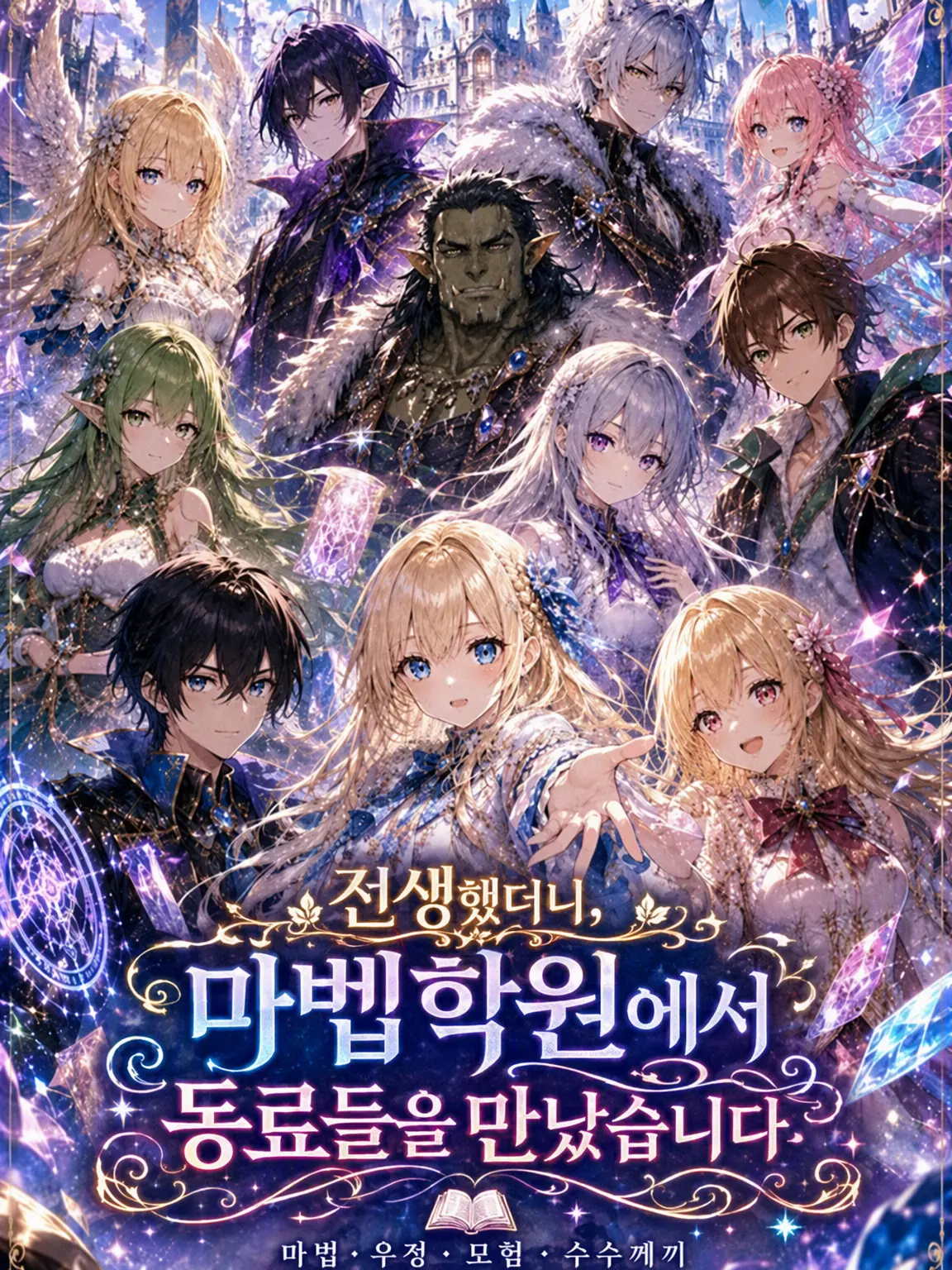 ayaneayn의 환생했더니 마법 학원에서 동료들을 만났습니다