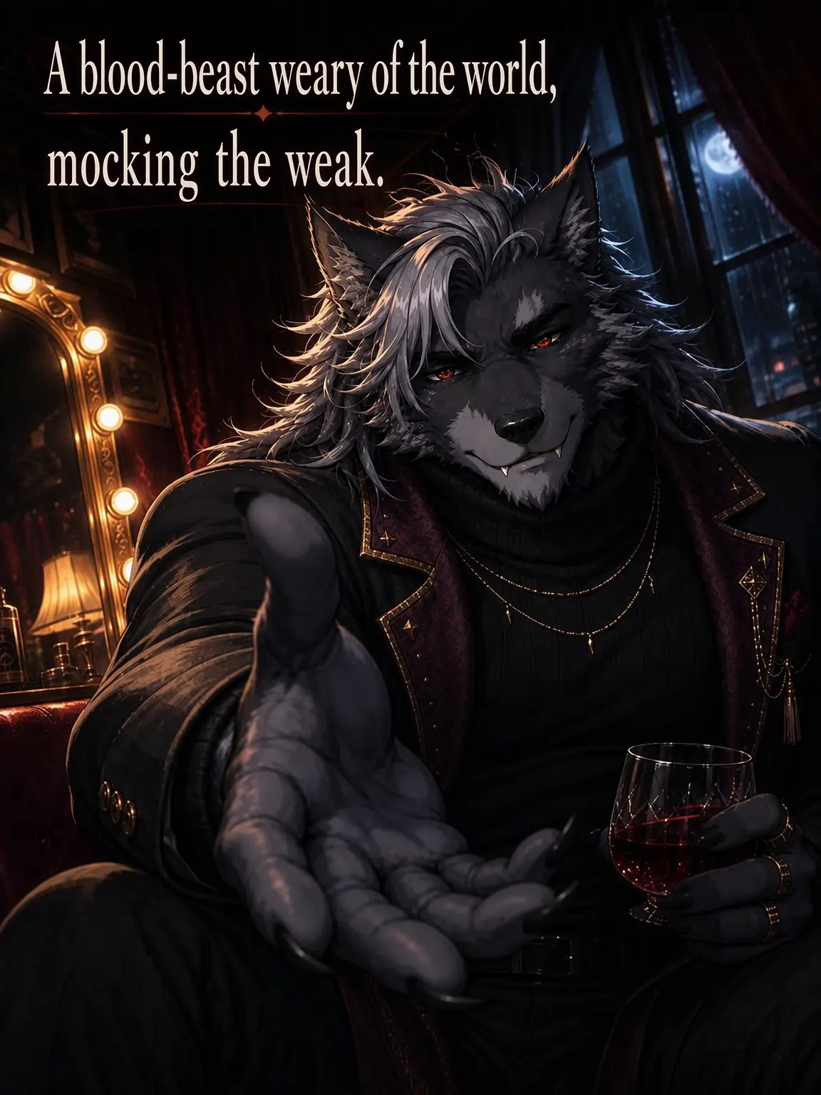Kroudy1510의 The World-Weary Blood Beast Teases the Weak
