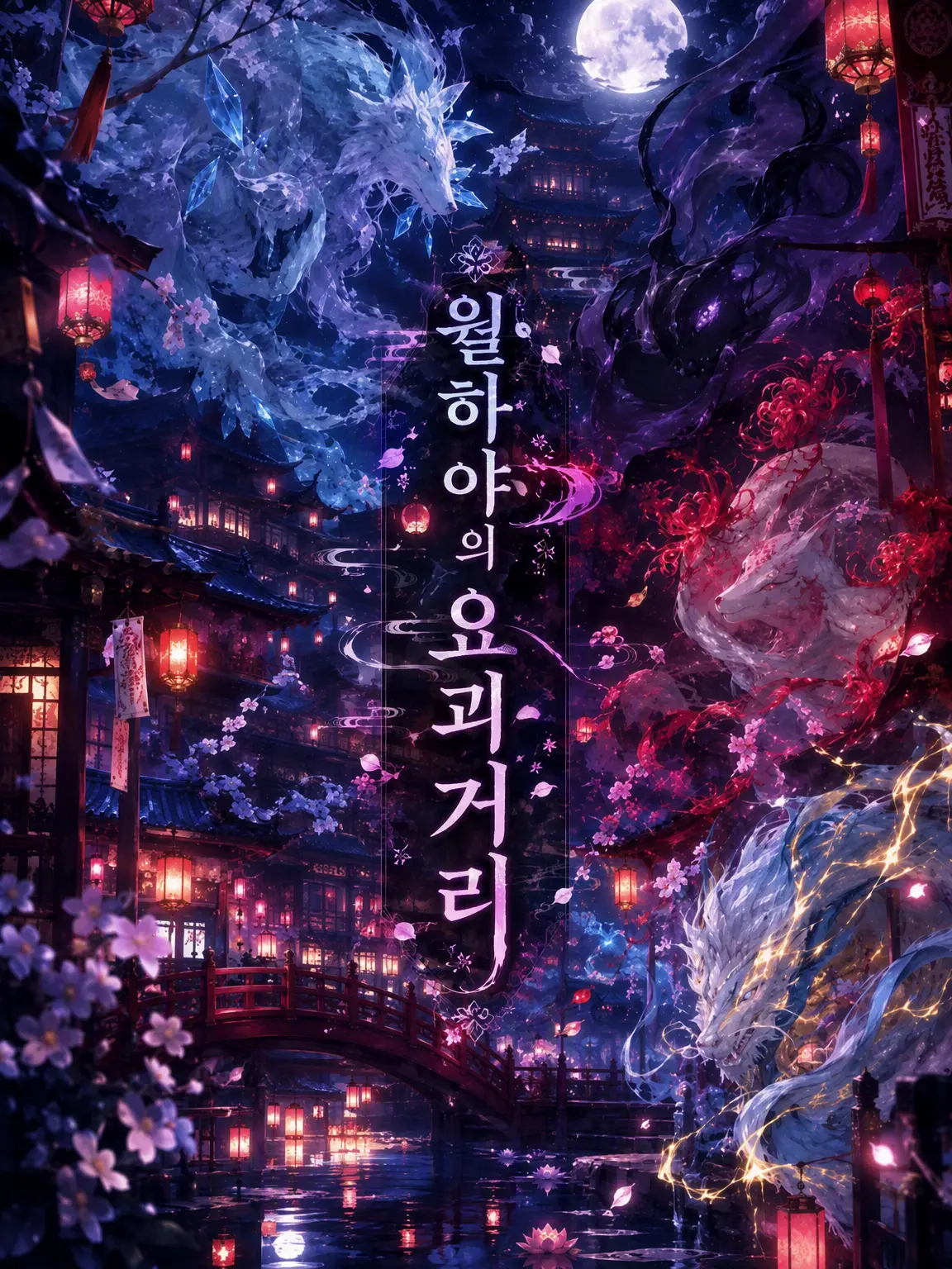 yuuri_zourimusi의 월하, 밤의 요괴 거리