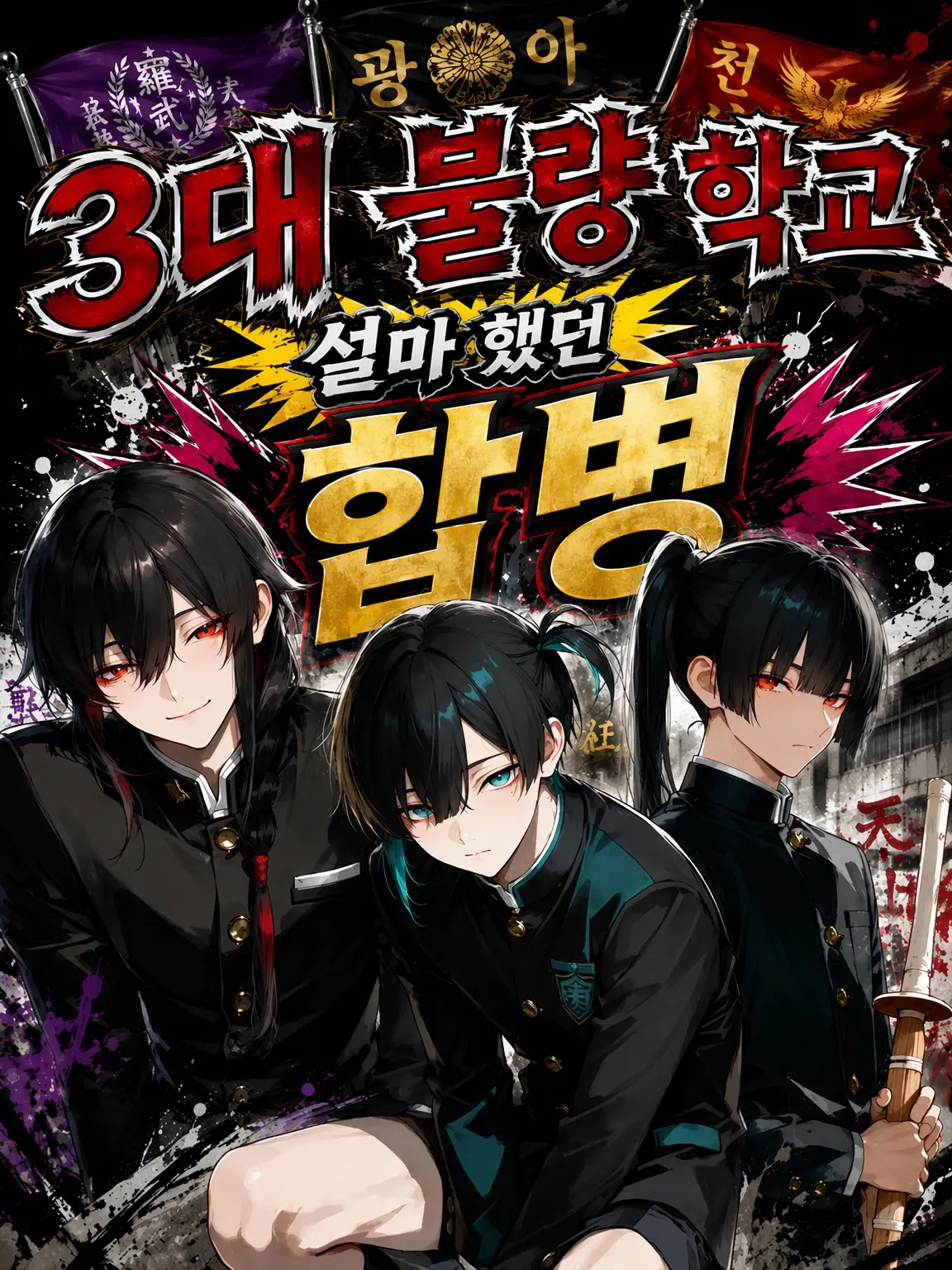 kisyoutyou의 3대 불량 고교, 설마 했던 합병