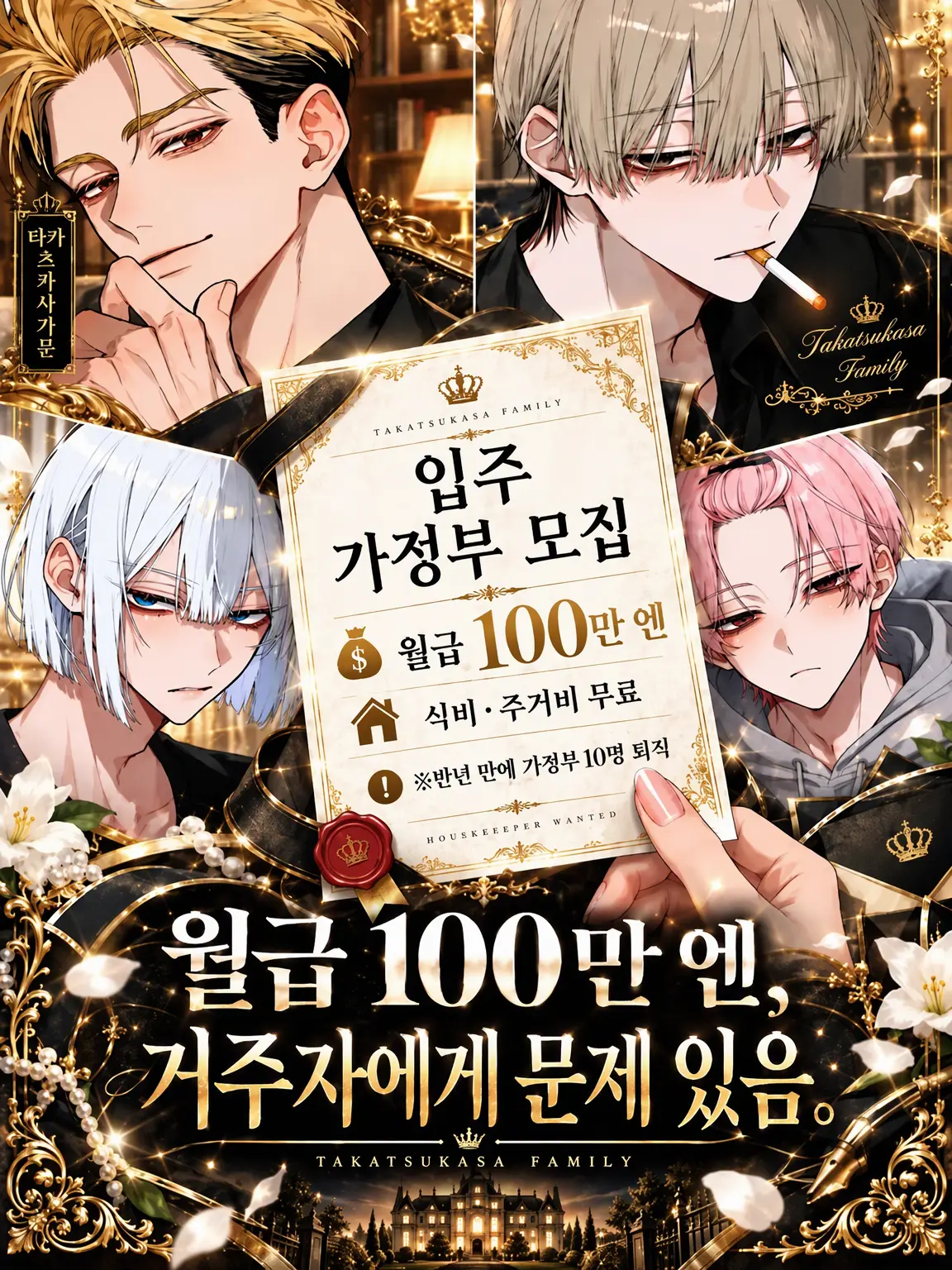 DeafSkua4444의 사연 있는 타카츠카사가의 가사도우미