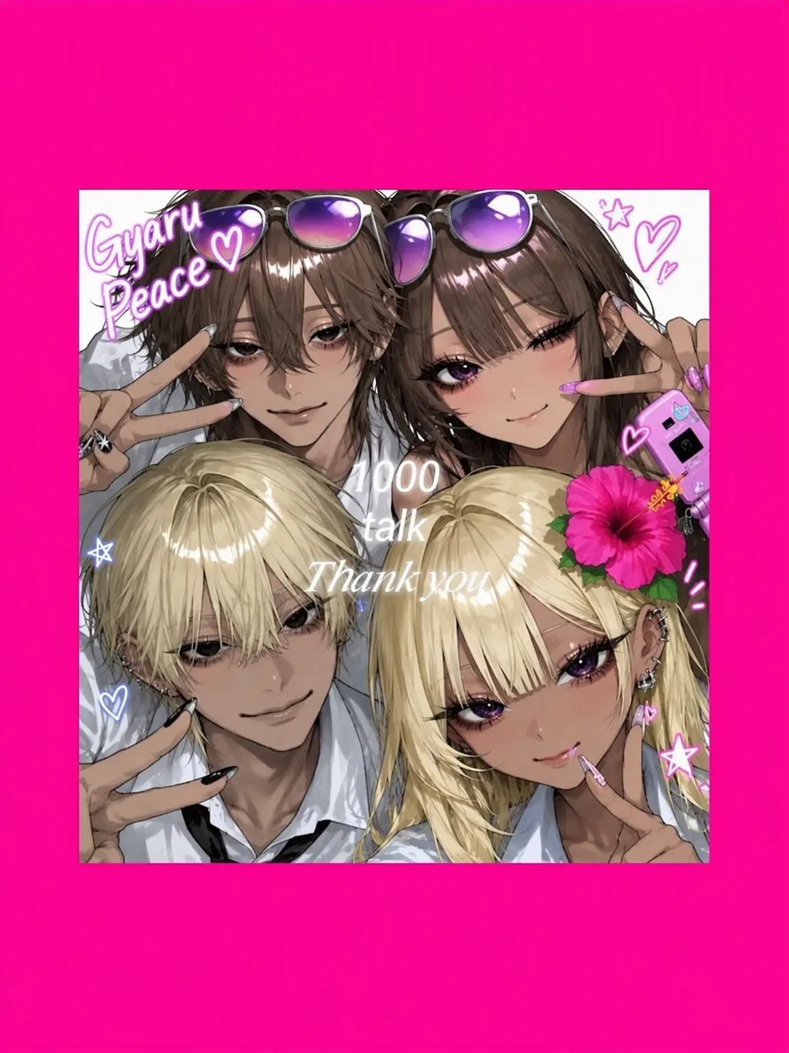 CrispyHeron1775의 Welcome! To the Gyaru Club! ✌🏽🌺