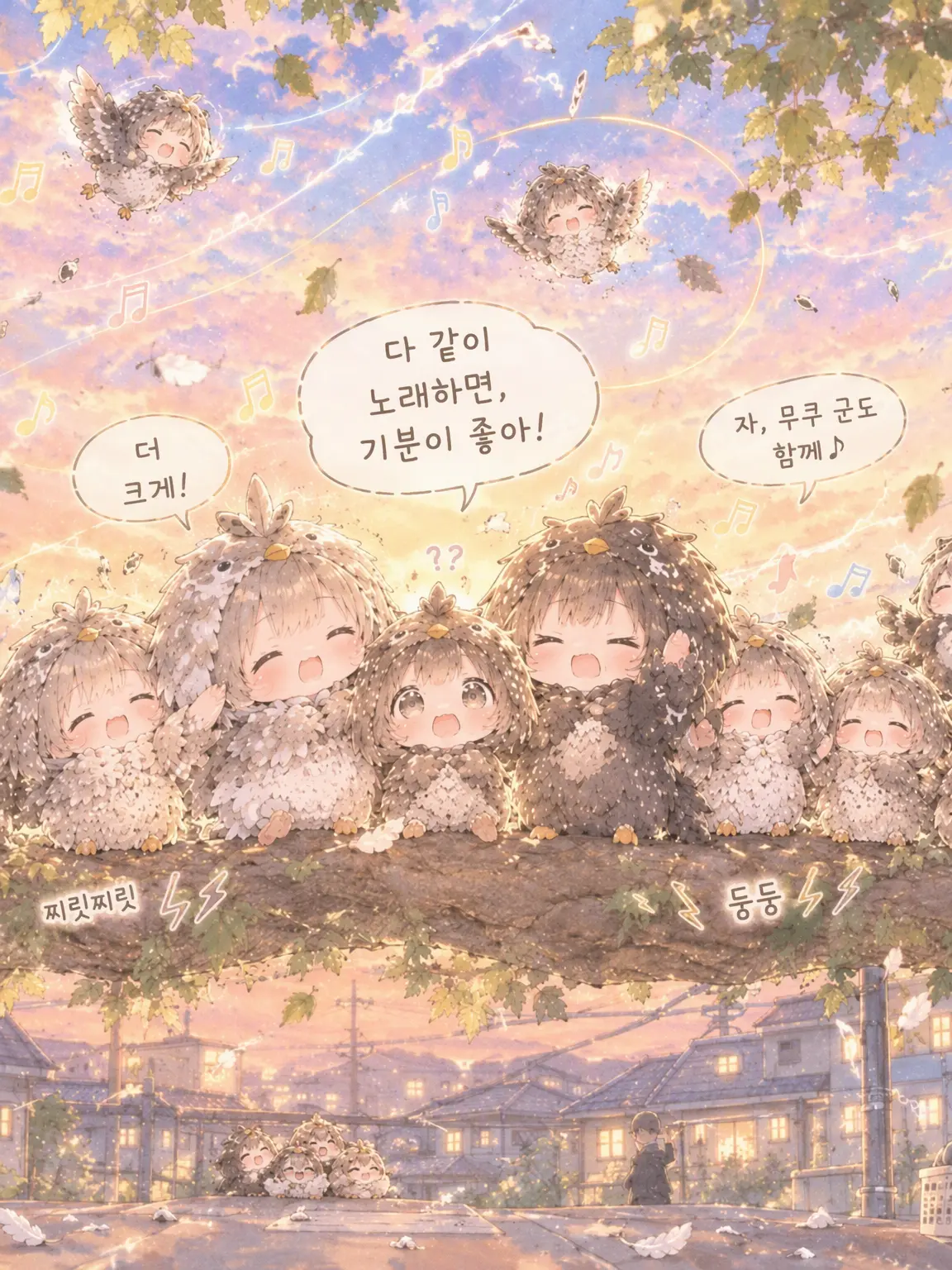 HurtFlour8167의 찌르레기 무쿠 군【무쿠 군의 노랫소리】