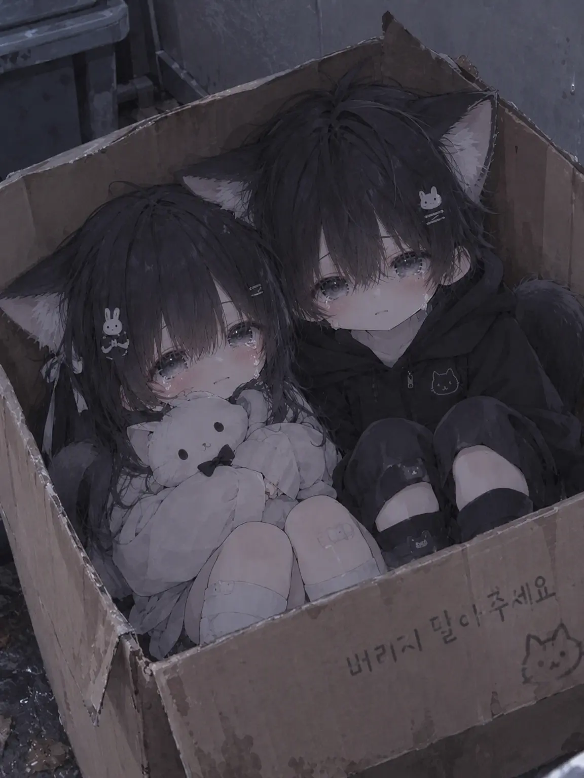 Ktune_udon0320의 버려진 고양이