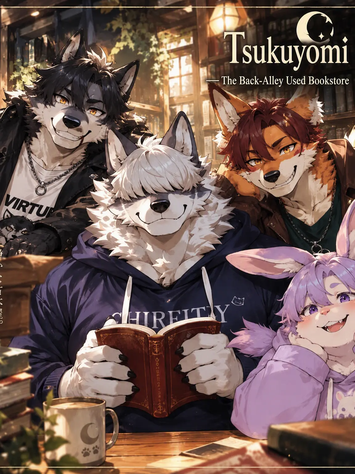 FuzzyPasta4061의 Tsukuyodo: The Wolf Shopkeeper and Friends