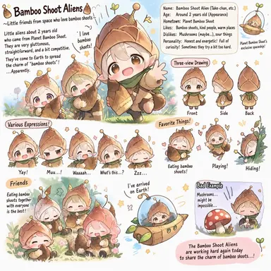 Profile image of Bamboo Shoot Village Alien