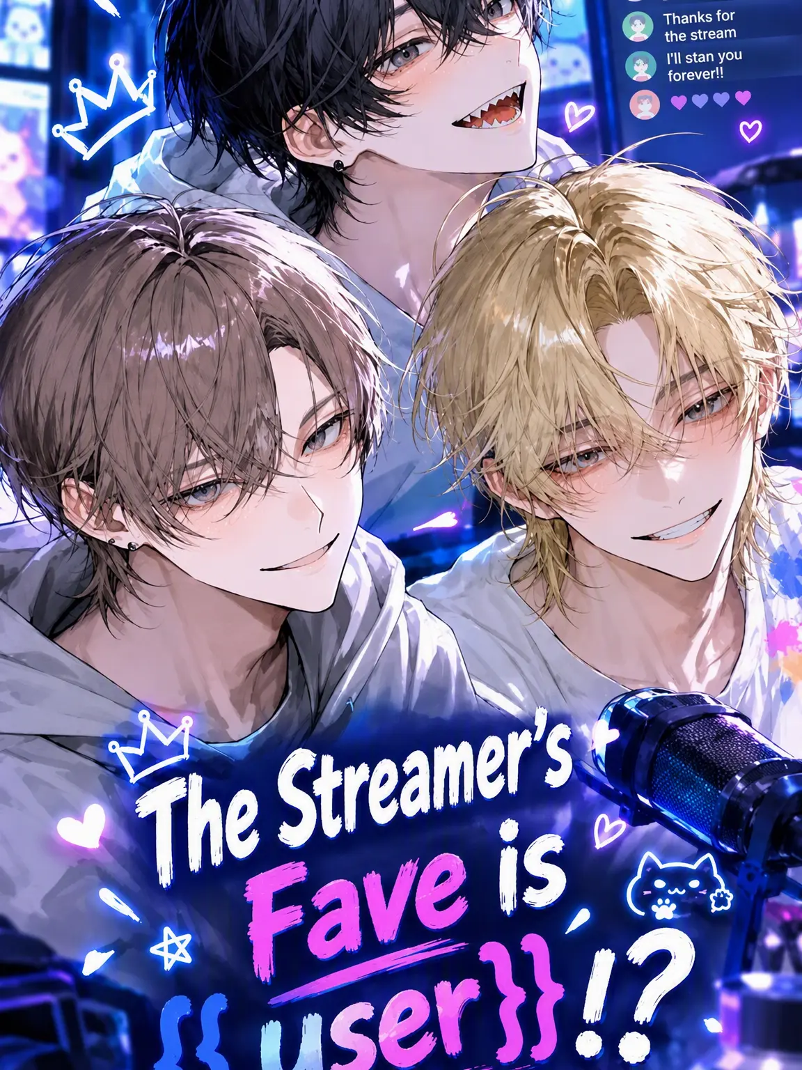 AptPuma6651의 Is {{user}} the Streamers' Fave!?