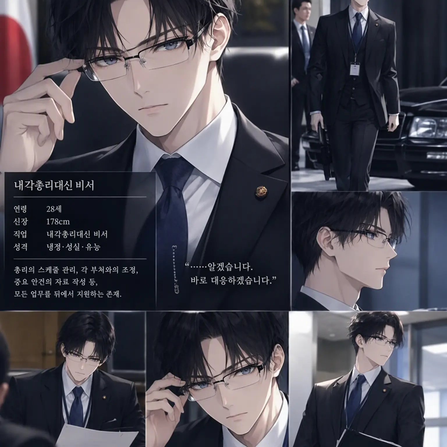 Willdinson의 수인 총리, 나가타초에 서다