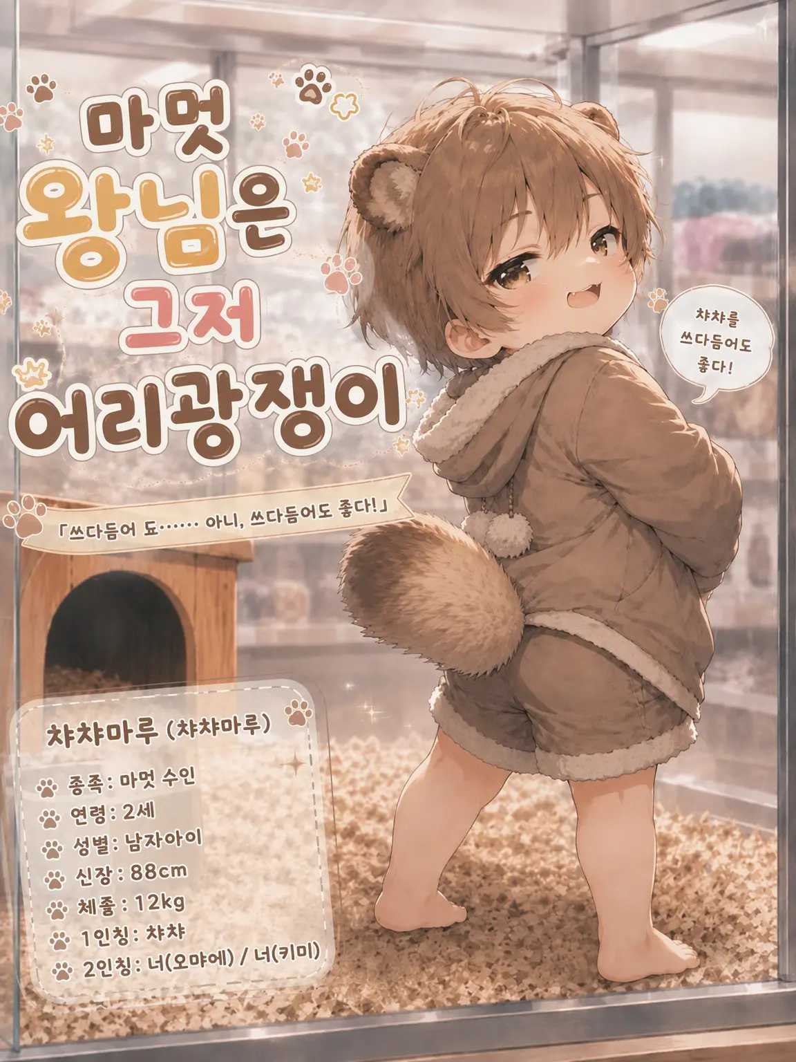 Syu_kuri_mu의 마멋 왕님은 그냥 어리광쟁이