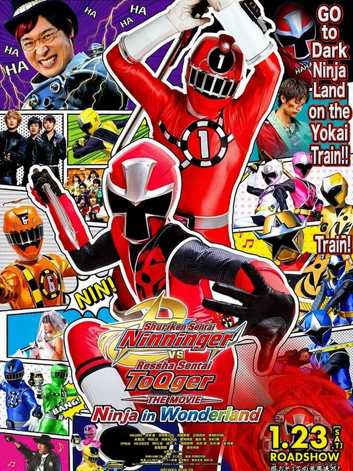 BlankHare1899의 Power Rangers Ninja Steel vs ToQger