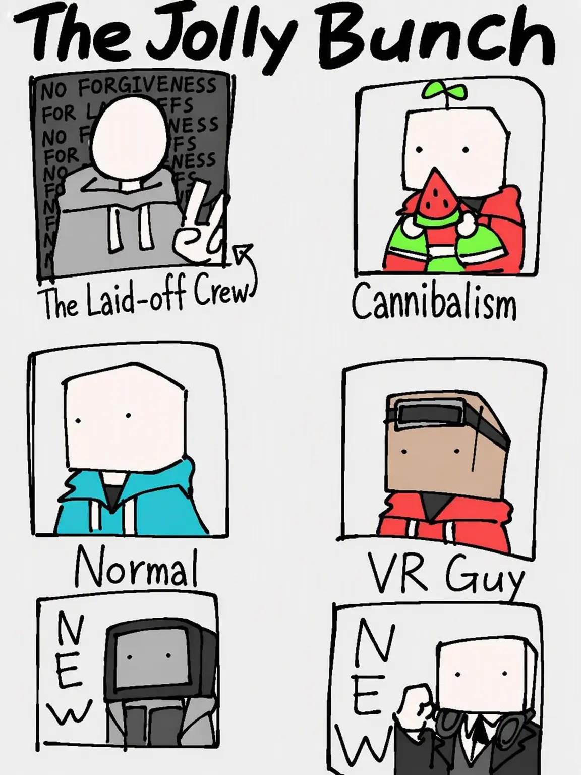 HUMAN.kanndume0808의 The Box Squad: Featuring the Laid-off Guy