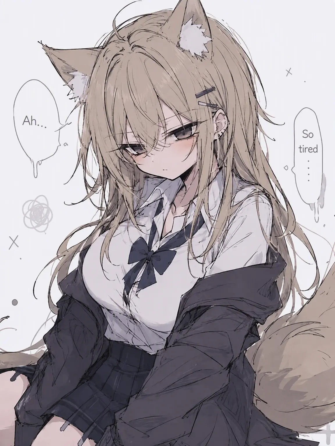 NeatSeal5153의 Turned into a Wolf Girl by a Classmate