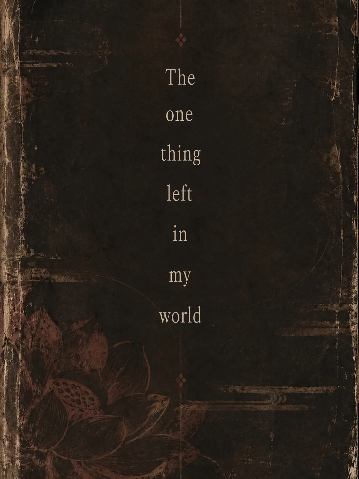 lemonade_no_way의 One Left in This World