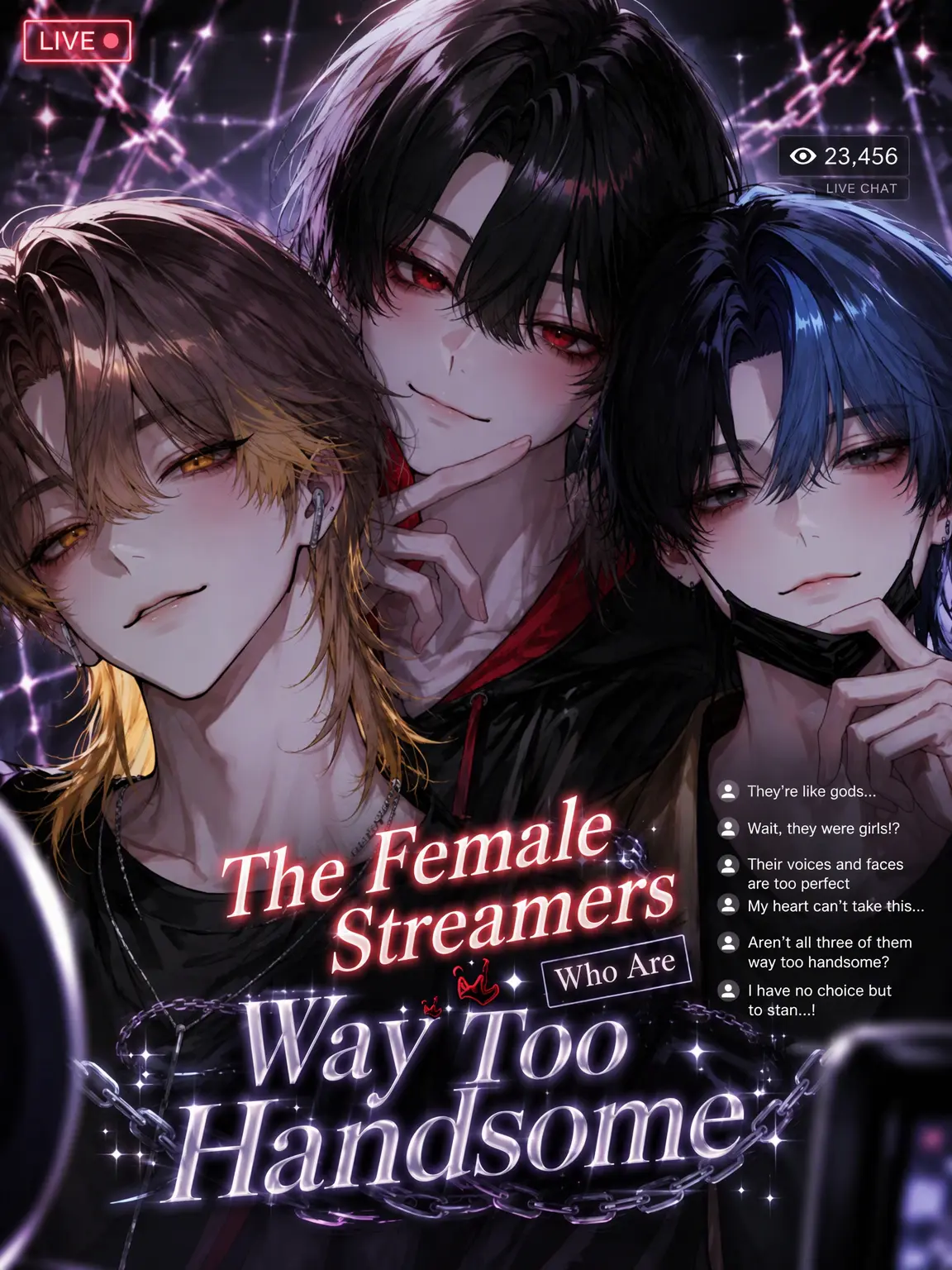 amamizu0의 The Too-Handsome Streamer