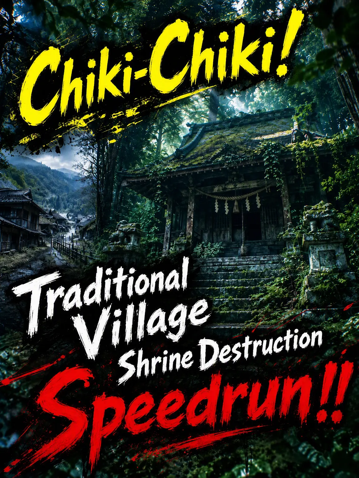 ainiueteiru의 \Chiki-Chiki! Ritual Village Shrine Destruction RTA~!!/