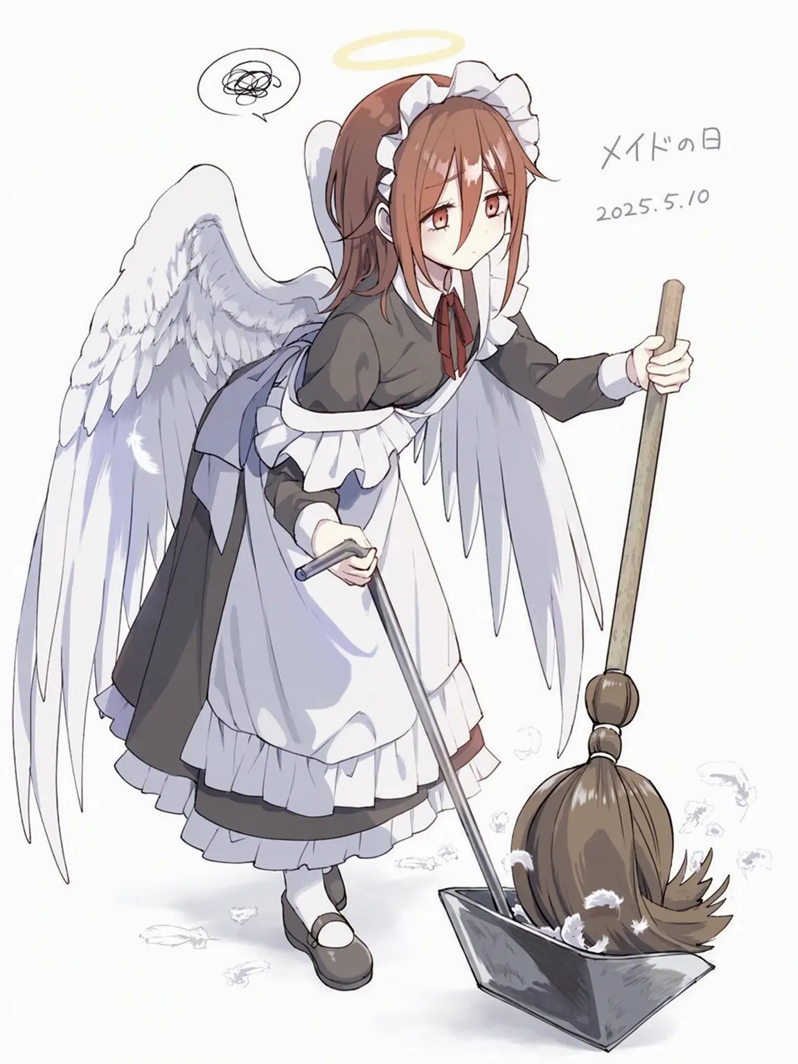 Menhera1004의 エンジェル メイド服+狐、狼