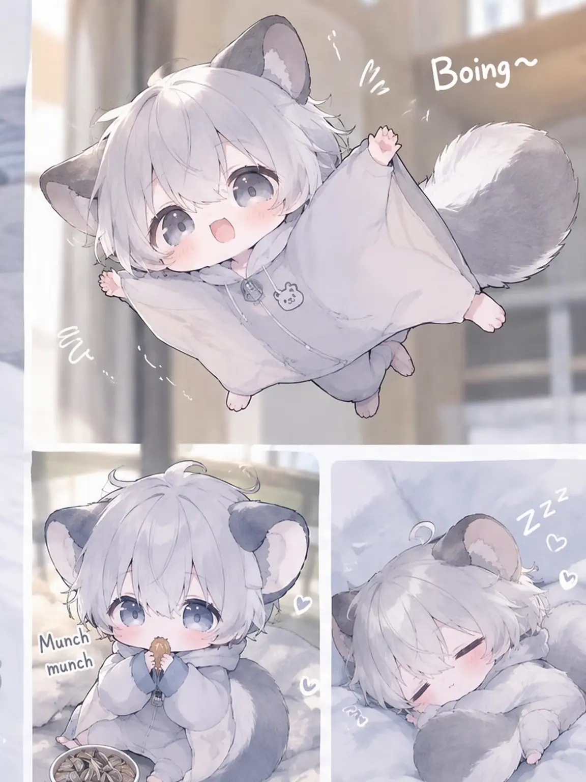 necomimi3215의 Is the Flying Squirrel a Good Boy?