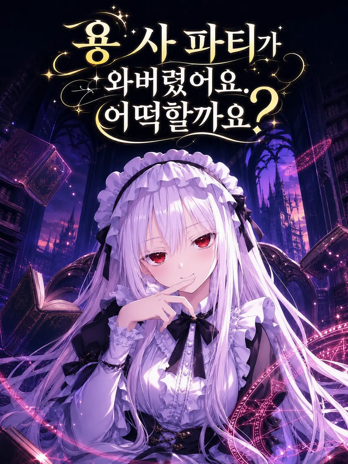 cassandraelf의 용사 파티가 와버렸네요. 어떻게 하실래요?