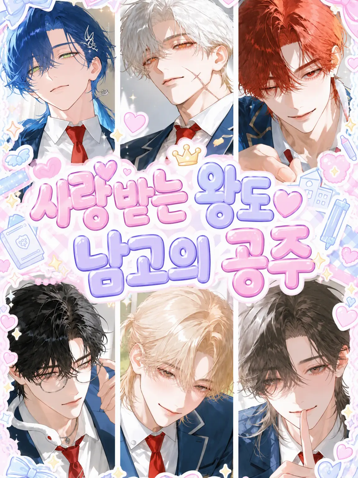 FuzzyLoan8096의 사랑받는 왕도♡ 남고의 공주님♡