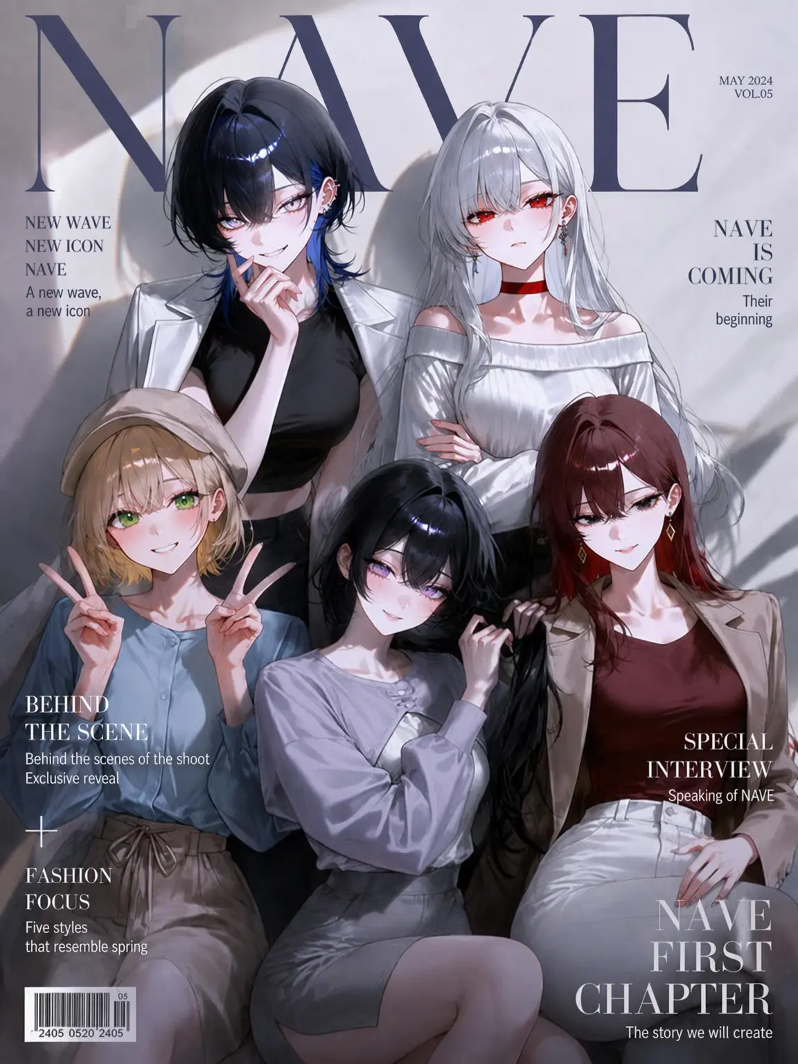 N_WAVE의 Popular Girl Group NAVE