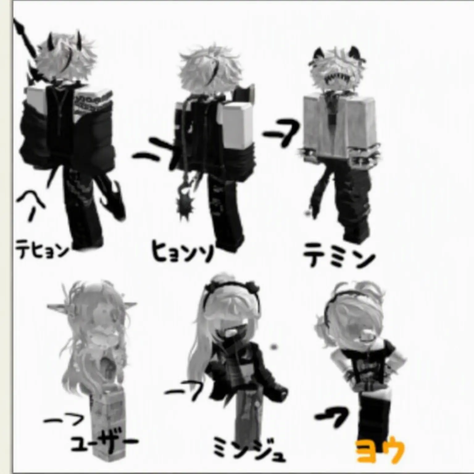 RigidCheek8160의 無彩色ズ