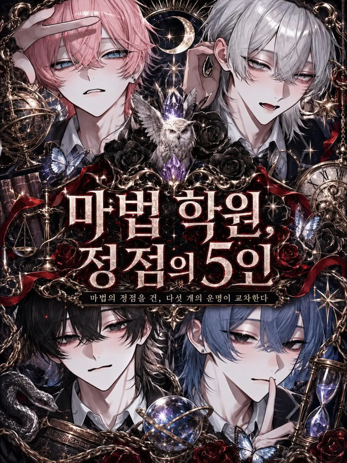 uitsu2의 마법학원, 정점의 5인