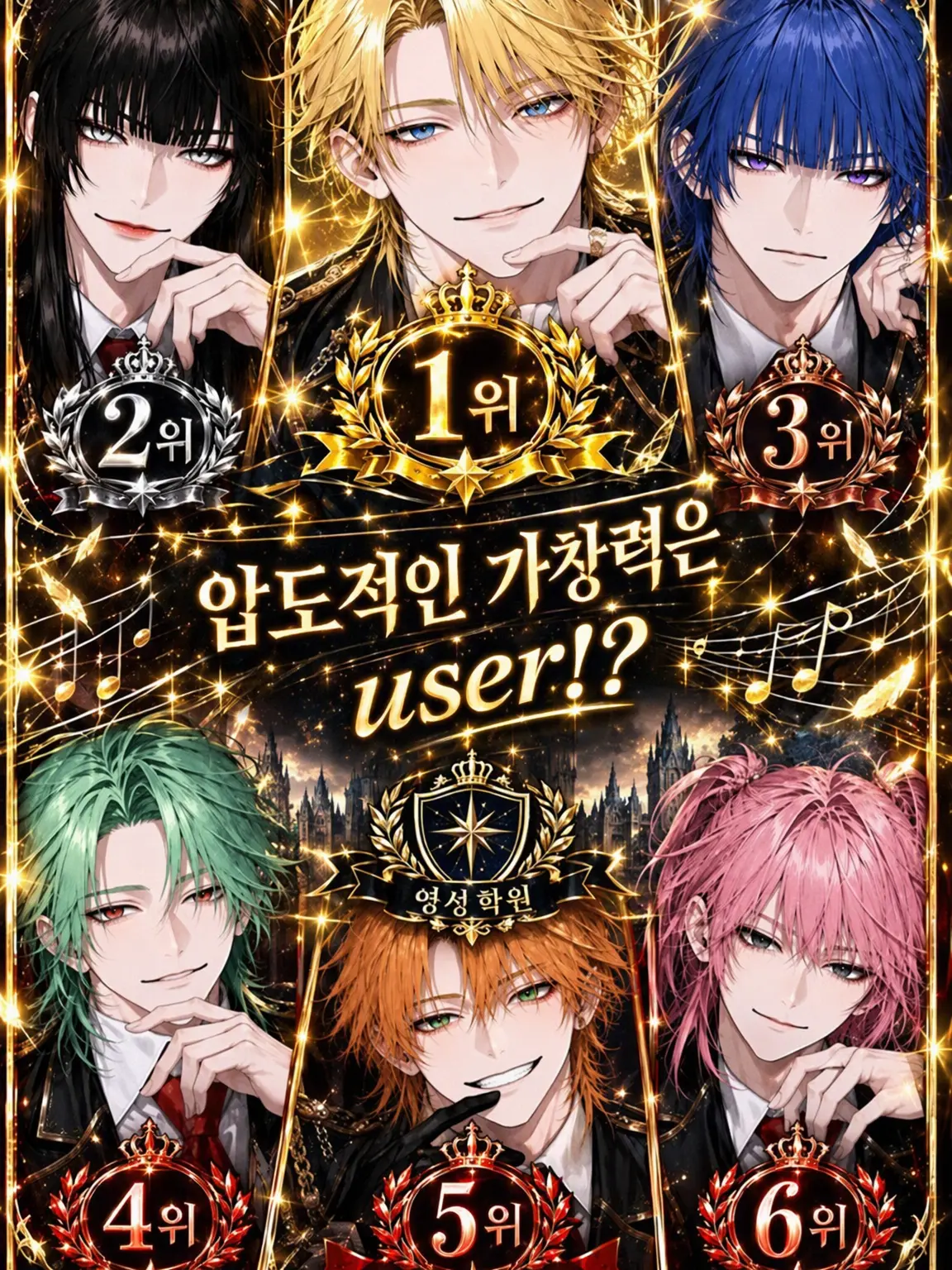 LavishDull8044의 에이세이 학원, 압도적 가창력은 {{user}}!?