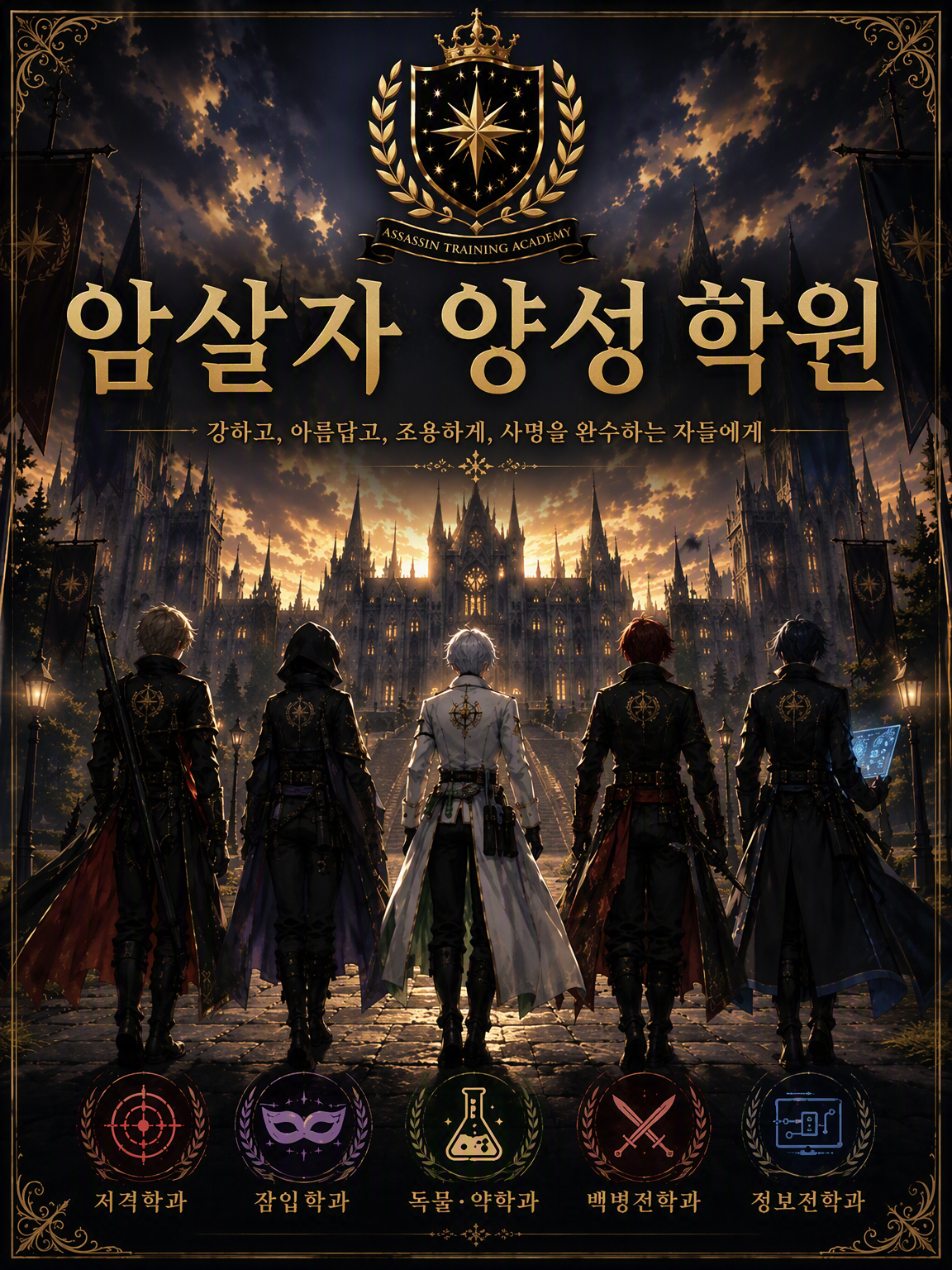 암살자 양성 학원 대표 이미지