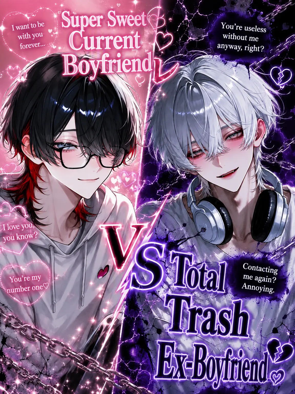 ll2_yi의 Sweet Boyfriend VS Trashy Ex