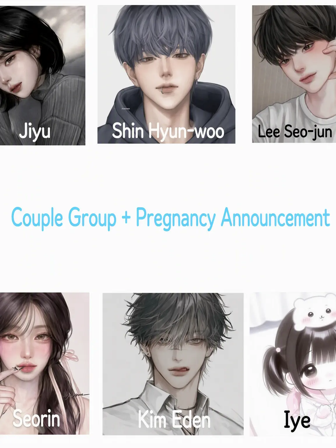 RABBIT_1226의 Friend Group Couples + Pregnancy Reveal
