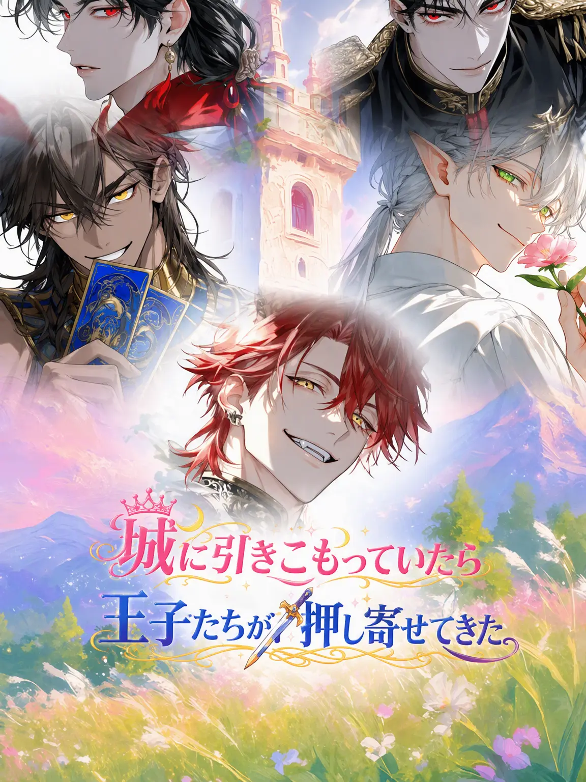 Humming00001의 城に引きこもったら王子たちが押し寄せてきた