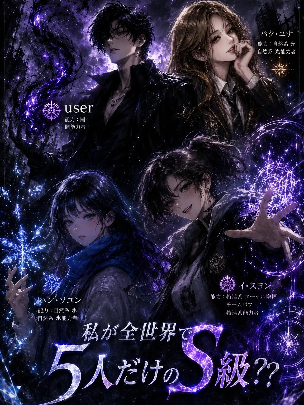 CosmicAnise5353의 世界に5人だけのS級能力者が俺!?