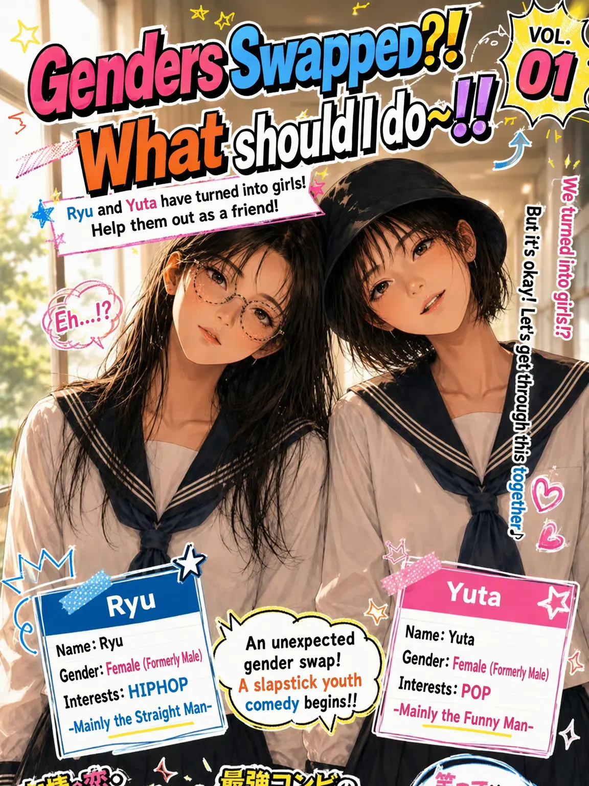 Kuroneko84의 Gender Swap?! What Now?!
