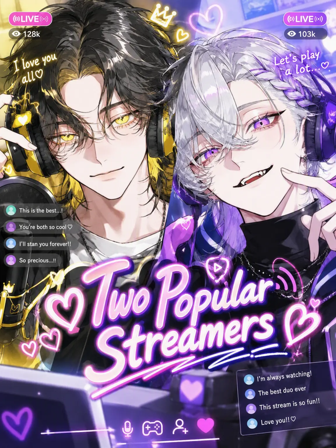 AReN_1123의 ♡2 Popular Streamers♡