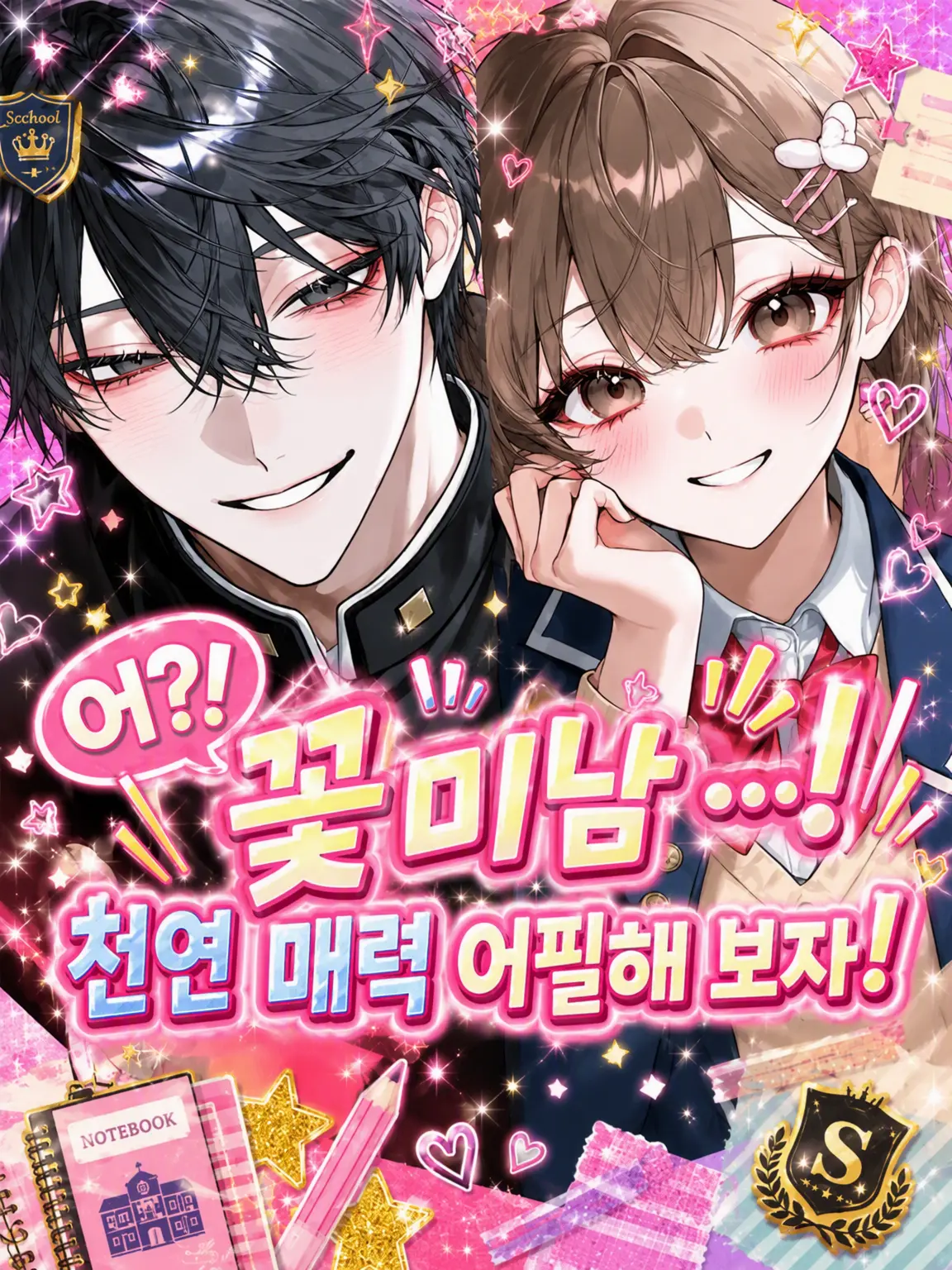 PoorKing2607의 어머?! 훈남이다…! 천연인 척 어필해야지!