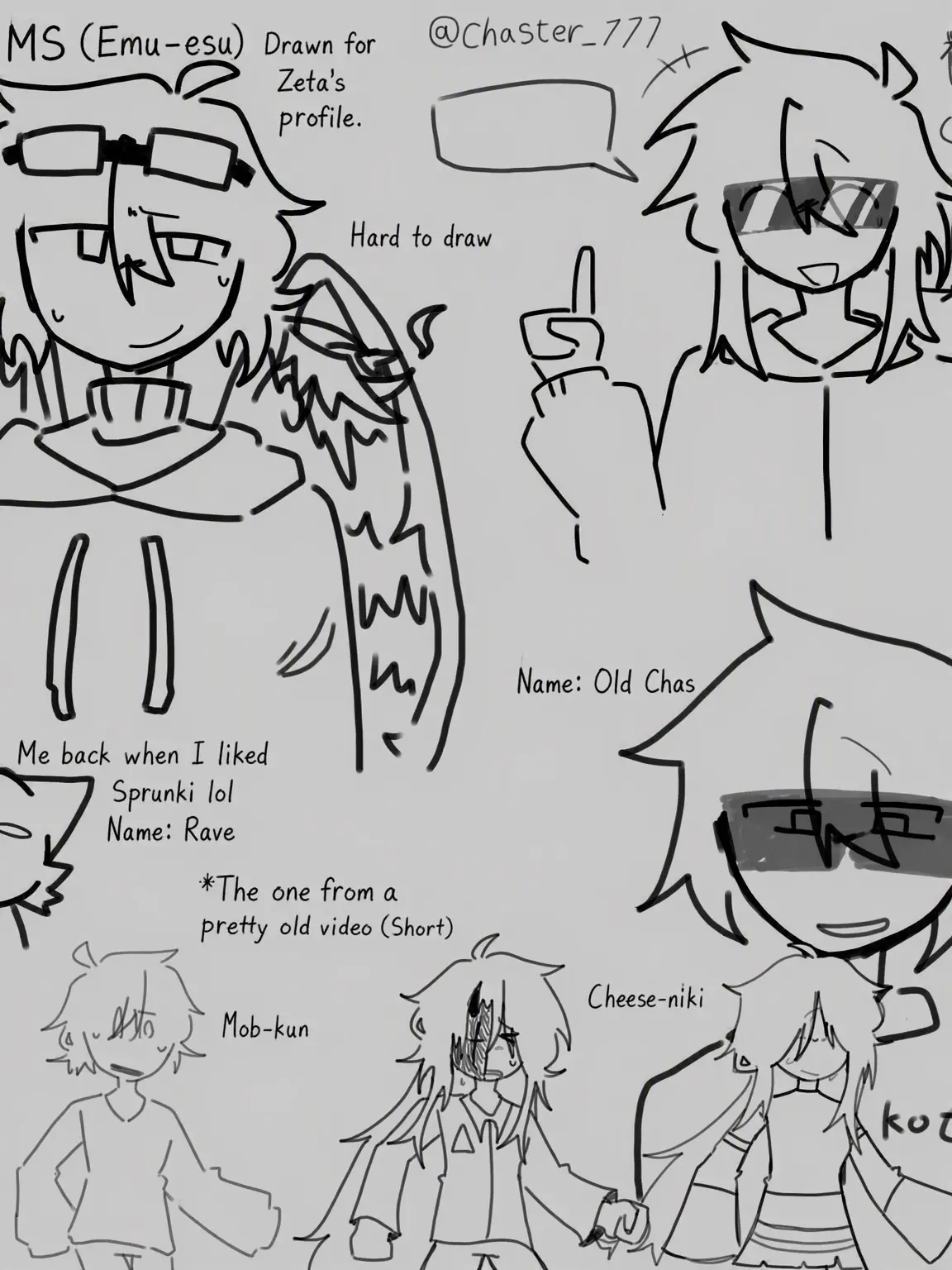 chasuta의 My Character Designs