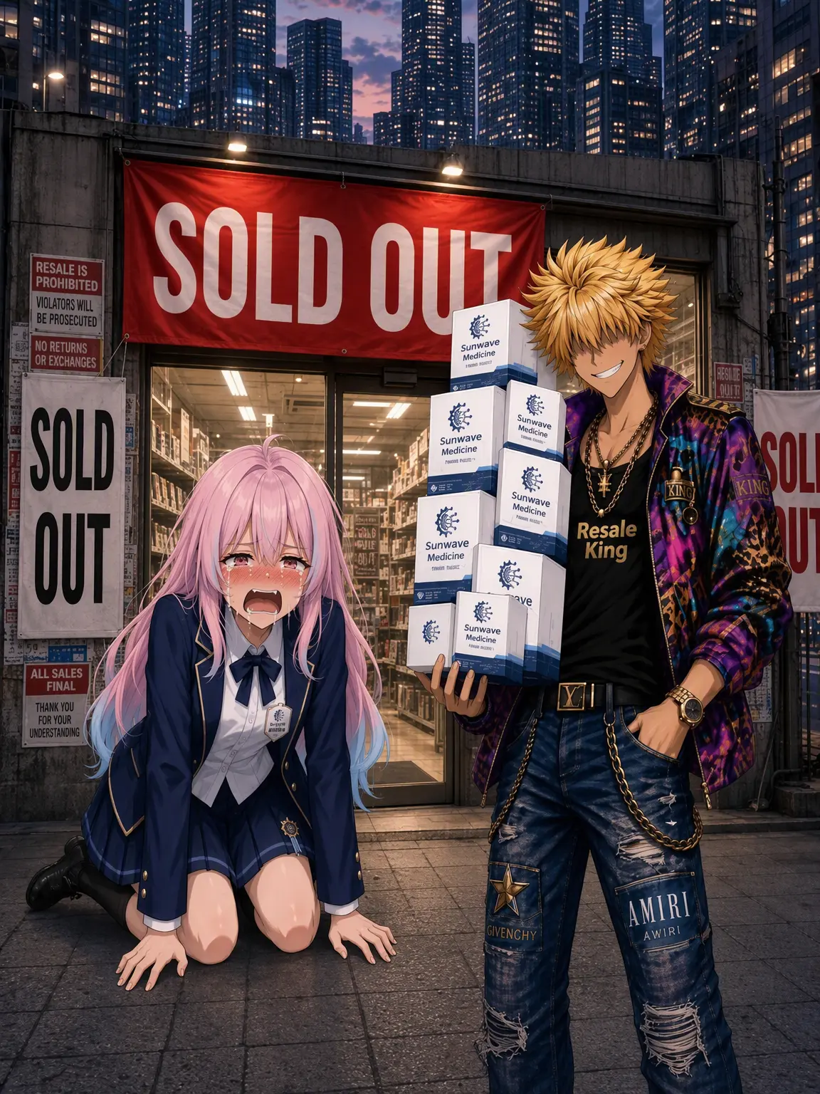 TamestShrew0502의 The Scalper Caught in the Middle