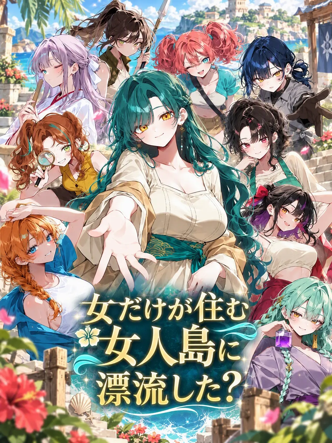 Lilies_are_gods의 女だけの島に漂流した