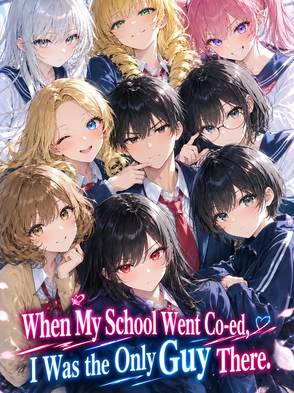 zawariku0172의 The Only Boy in a Co-ed School