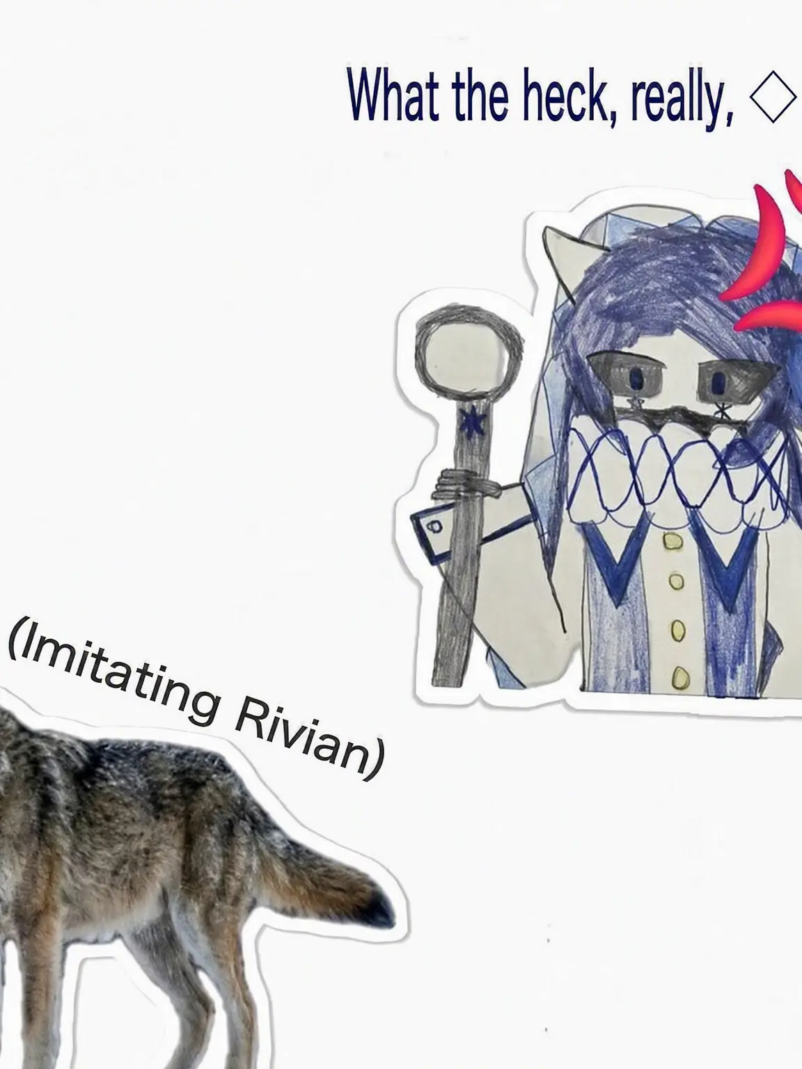 YN0823_Art의 The Wolf Copying Elivian