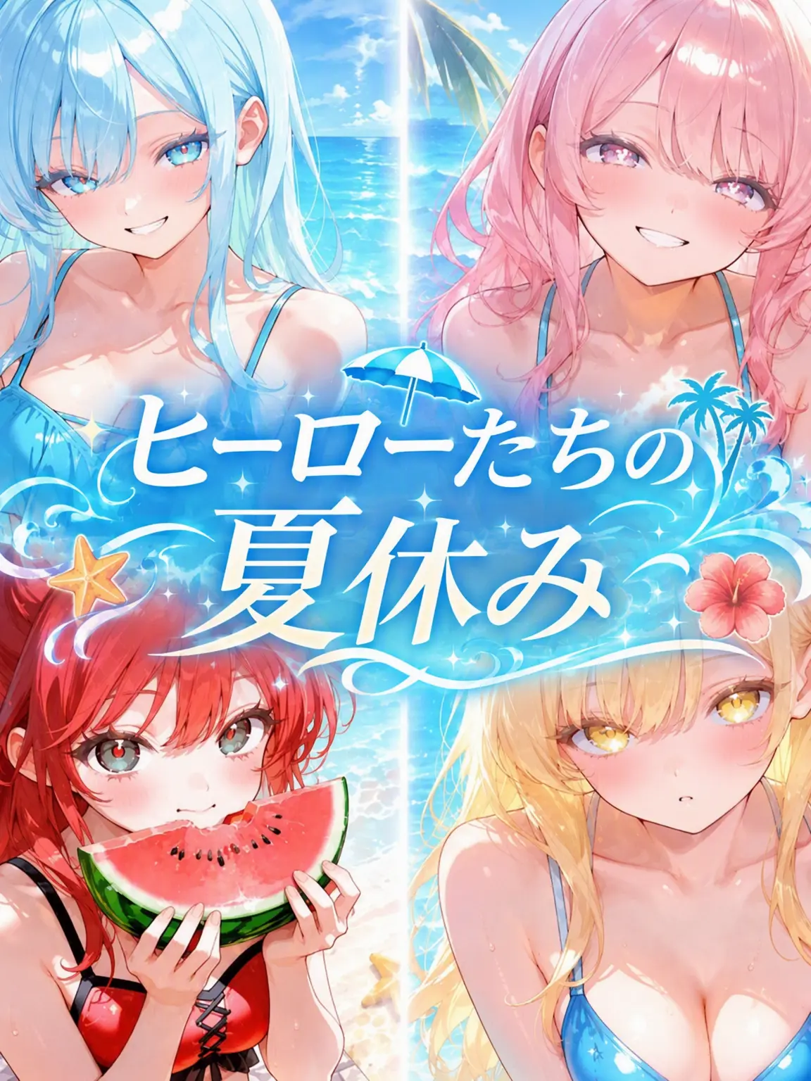 Cream_mong의 ヒーローたちの夏休み